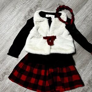 Toddler girl Holiday set/4T